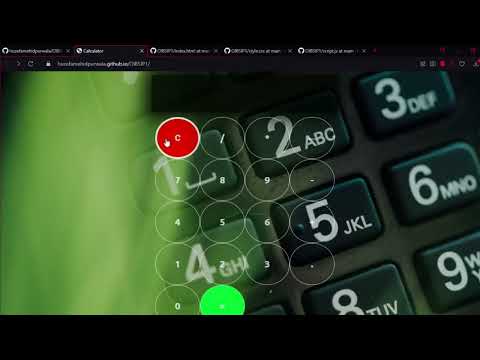Calculator with HTML-CSS-JavaScript | Internships | OASIS INFOBYTE Internship | Web Dev Internship