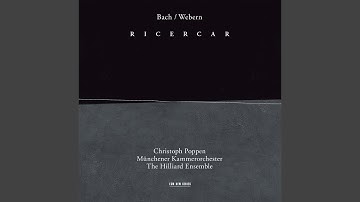 Webern: String Quartet (1905) (Orch. Poppen)