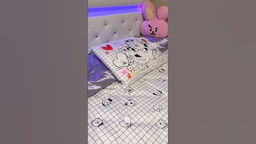 So cute💖 bt21 sheet set✨ #unboxing #bt21 #kpop #bts #shorts #viralvideo #room