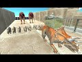 Death if touched. Run away from monsters! | Animal Revolt Battle Simulator