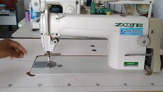 Primeiros passos para maquina de costura Reta industrial