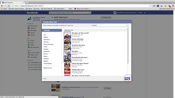 How to Create an Interest List on Facebook