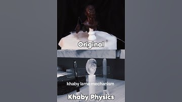 Khaby Lame Mechanism Original vs Khaby Physics #memes #khabylame
