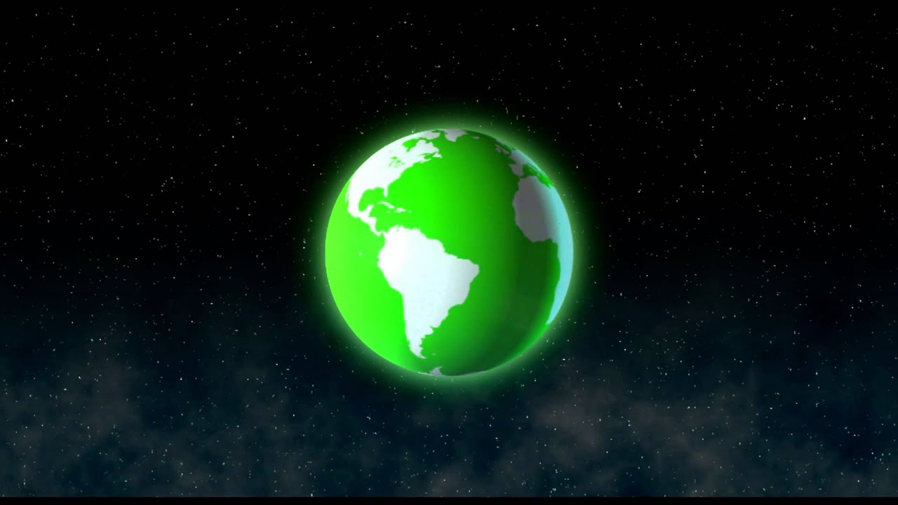 緑の地球 著作権フリー Hd素材 Youtube