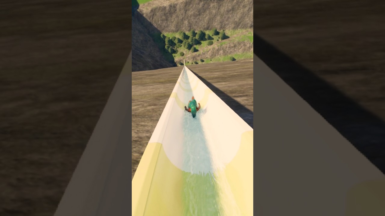 Pinball into the pool - planet coaster 2 