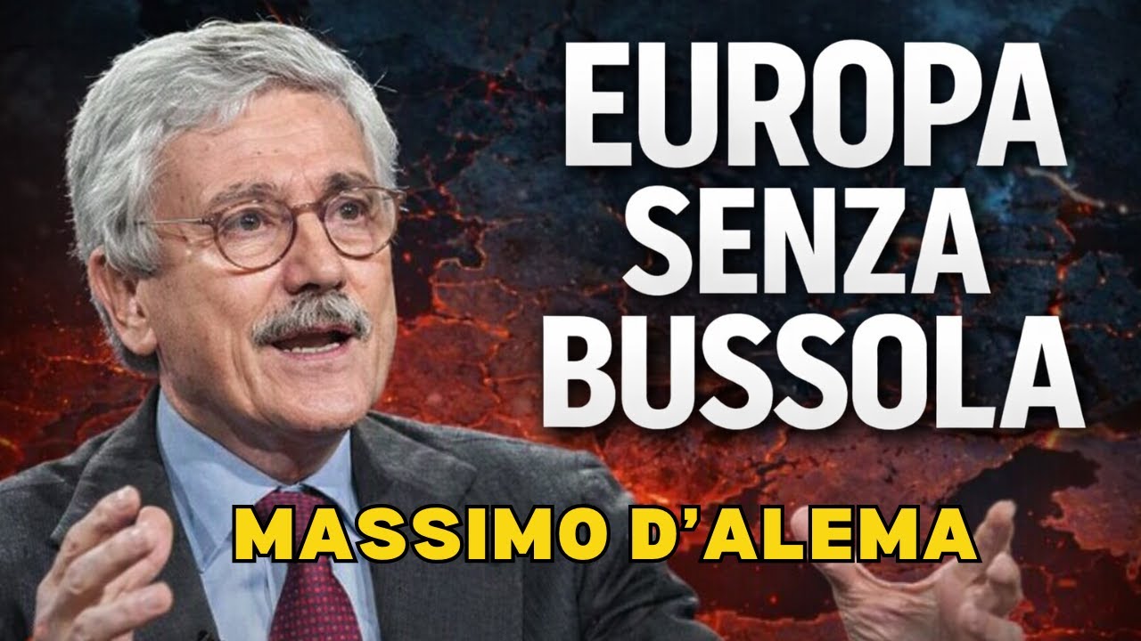MASSIMO D'ALEMA | LA CRISI FINALE DELL’OCCIDENTE | ENNA - 26 GENNAIO 2026 - ITALIANIEUROPEI