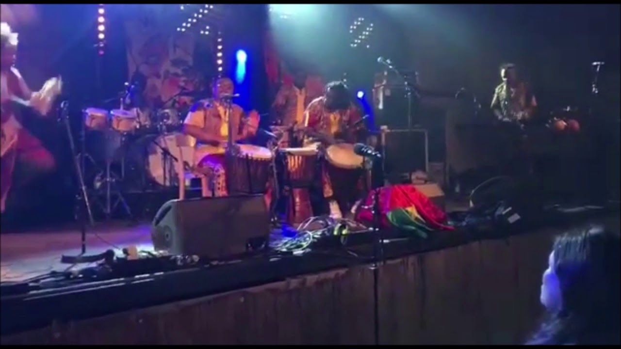Louis Sanou mit Les Cinq Frères auf dem Kasumama Afrika Festival 2018