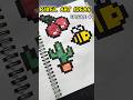pixel art ideas | episode 9 | #pixelart #silenteye #minecraft