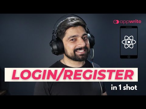 React Native Authentication in 1 shot | Appwrite Backend