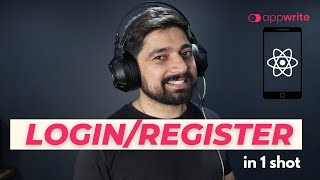 React Native Authentication in 1 shot | Appwrite Backend