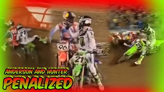 Jason Anderson And Hunter Lawrence Penalized After Dramatic in Salt Lake City !!!!
