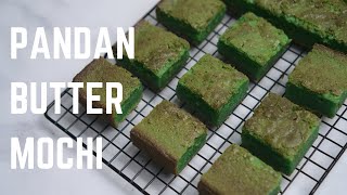 Pandan Butter Mochi