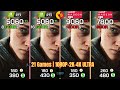 RTX 5060 Ti 8GB vs 16GB vs RX 9060 XT vs RX 7800 XT I 21 GAMES TESTED !