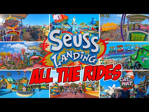 Video: Seuss Landing: Universal Orlandoda kichik bolalar uchun qiziqarli