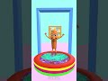 Sonic's Colorful Pool Jump Challenge! 🏊♂️🌈 #SOHUR #sonic #animation