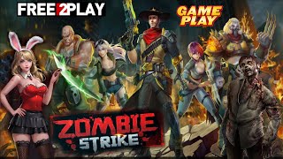 Zombie Strike ★ Gameplay ★ PC Steam [ Free to Play ] Adventure Idle Rpg Game 2021 ★ 1080p60FPS