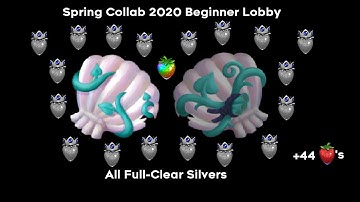 [Celeste] - Spring Collab 2020 (Beginner Lobby) All Full-Clear Silvers