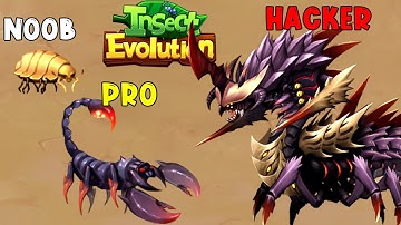 NOOB vs PRO vs HACKER ~ Insect Evolution Part 10 GamePlay All Levels