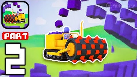 Stone Miner - Gameplay Walkthrough Part 2 Crush rocks with a truck (iOS,Android)