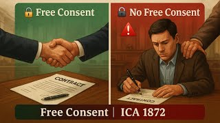 Free Consent Explained | Indian Contract Act 1872 | Coercion, Undue Influence, Fraud &amp; More
