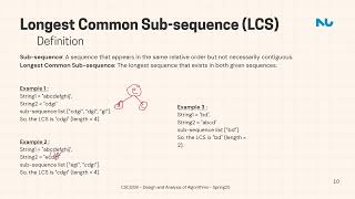 CSCI208 Lab 08 Dynamic Programming - Part 2