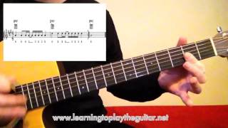 Open String Major Guitar Chord Variations