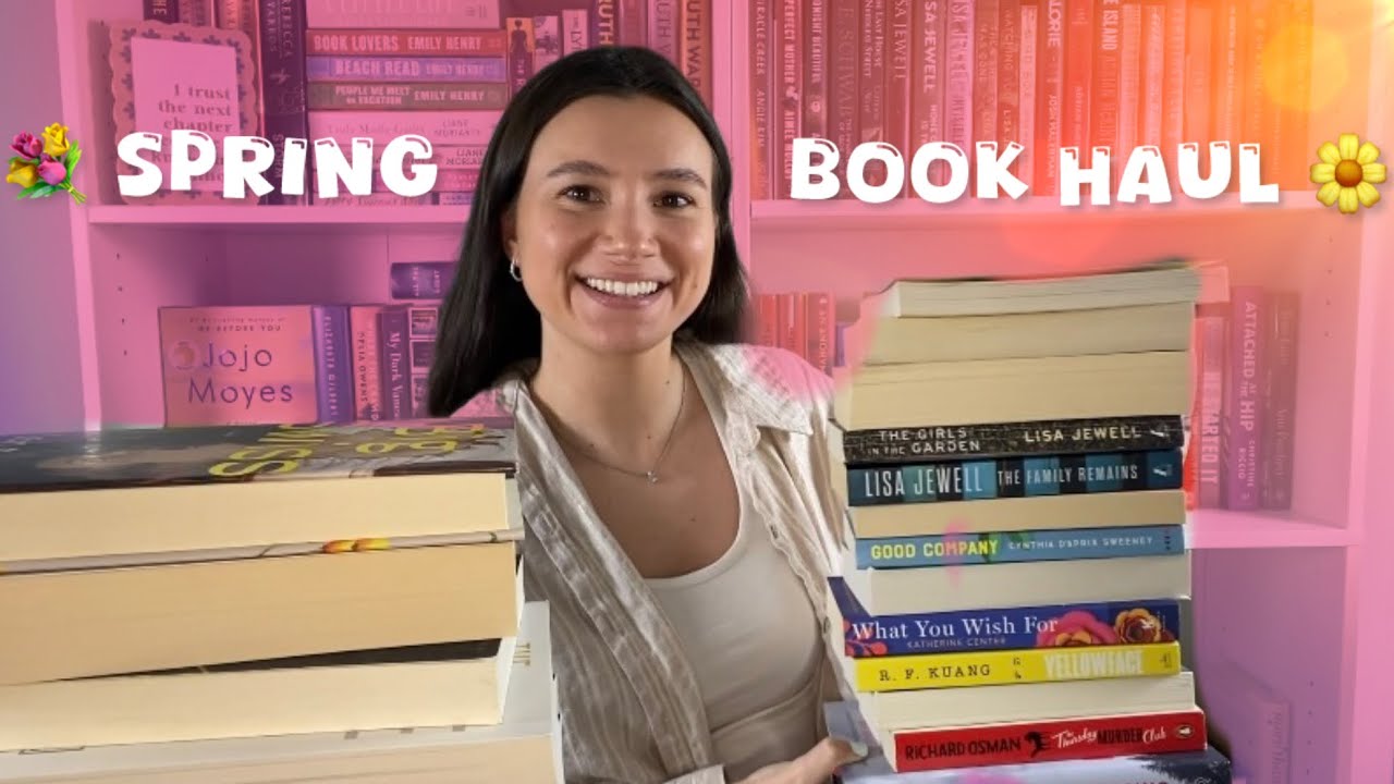 🌼Spring Book Haul🌺 Over 30 Books Thrifted!