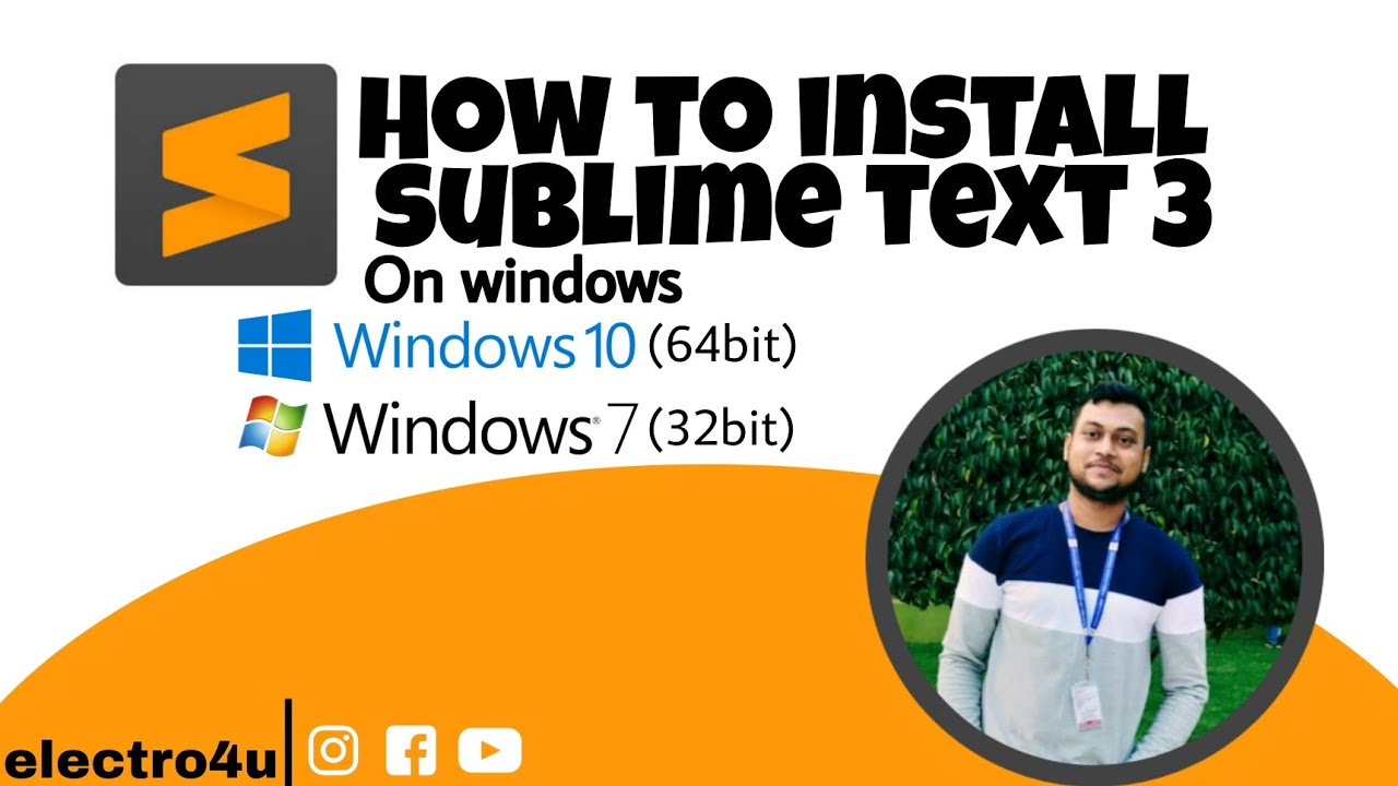 sublime text 3 windows 10 32 bit