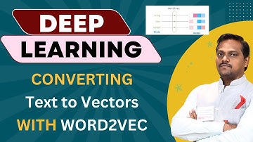 Deep Learning | Video 5 | Part 3 | Converting Text to Vectors - Word2Vec | Venkat Reddy AI Classes