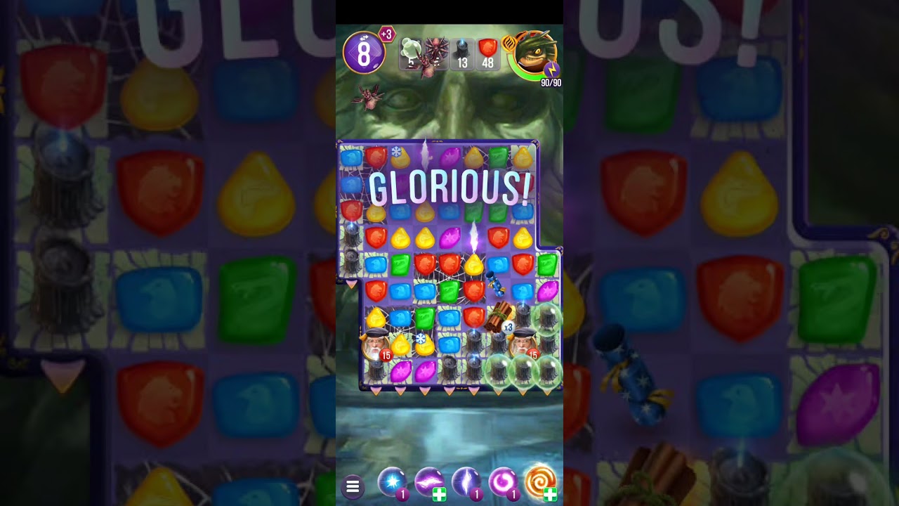 Harry Potter: Puzzles & Spells level 1826 no boosters