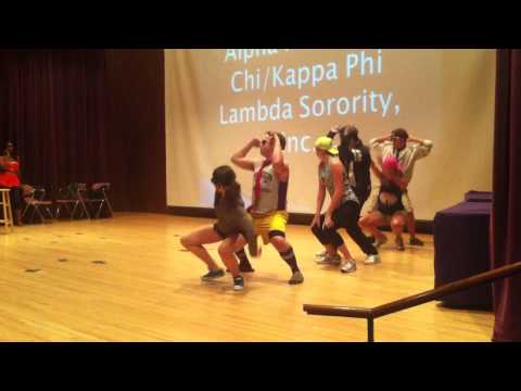 Greek Week Stroll Competition 2011 - Alpha Phi, Delta Chi, Kappa Phi Lambda