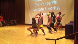 Greek Week Stroll Competition 2011 - Alpha Phi, Delta Chi, Kappa Phi Lambda