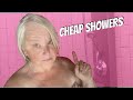 Cheap showers on the road  not what you expect  bus life  van life  solo female traveler