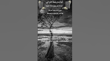 سورة الذاريات 30/24 تركي/عربي