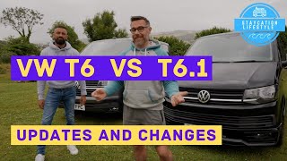VW T6 vs T6.1 Transporter - Changes, upgrades, what's new, differences. Is it better?