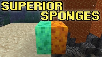Permanent Sponges Mod: Build Underwater & Nether Bases EASY! (Minecraft 1.21.5)