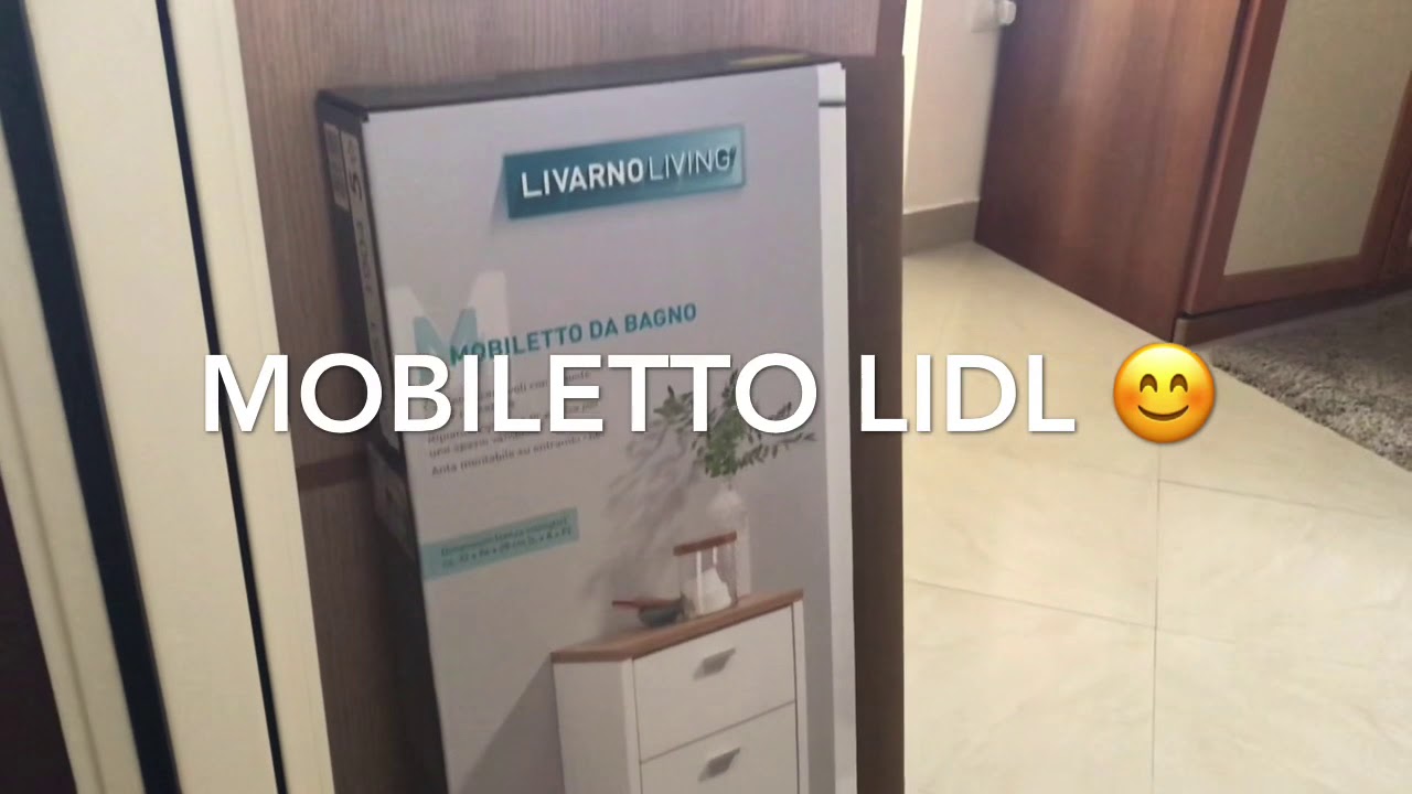 Novità #lidl mobiletto #livarno - YouTube