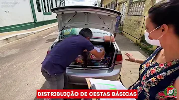 Prefeitura de Ubajara Ceará faz doação de cestas básicas!