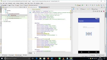 ANDROID Factorial program the easiest way || #AndroidStudio #coding