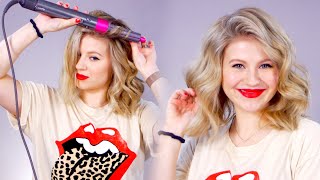 BOUNCY & VOLUMINOUS Beach Waves using Dyson Airwrap ‍♀