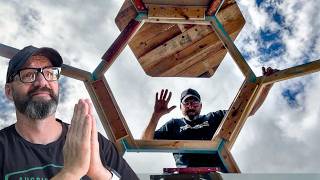 Famous Turning 26 pallets into a giant dome in my backyard Wealth