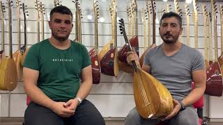 Oyma Dut Bağlama Kanada Kapak Abanoz Burgu Sedef Noktali Klavye