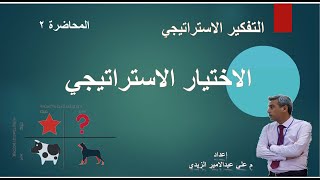 التفكير الاستراتيجي  الاختيار الاستراتيجي ومصفوفة بوسطن