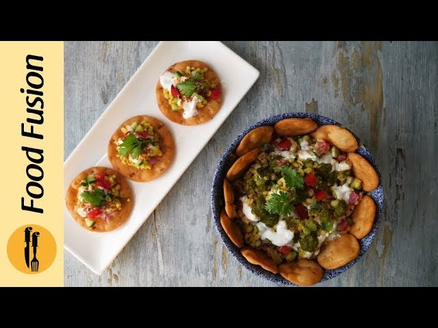 Moong Daal Chaat With Papri Recipe By Food Fusion