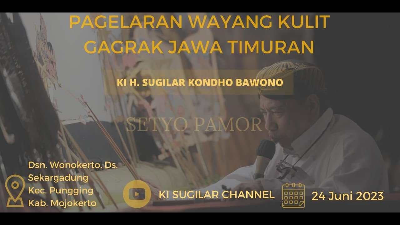 LAIRE SRIGATI- KI SUGILAR KONDHO BAWONO Dsn WONOKERTO DS SEKARGADUNG PUNGGING MOJOKERTO 24 JUNI 2023