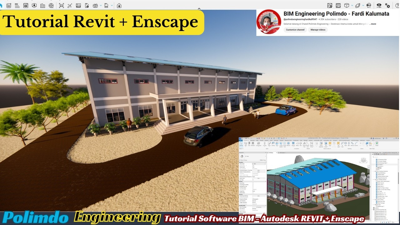 Tutorial Autodesk Revit + Enscape - YouTube