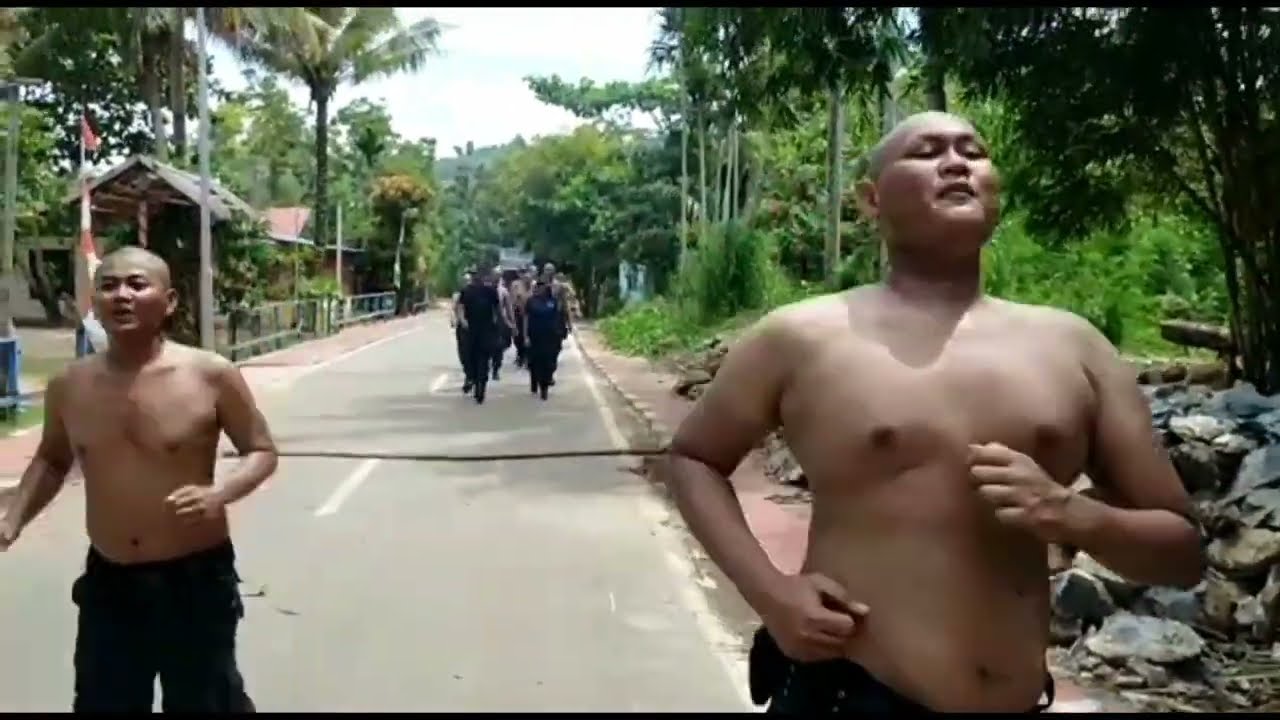 diksar satpam gada pratama lekting 74 di papua jayapura oleh dirbinmas polda papua