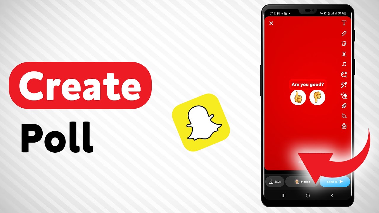 Snapchat Poll Feature How To Create A Poll On Snapchat - Full Guide - YouTube