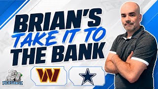 Free NFL Betting Picks & Predictions Today 09/20/2026 | Brian's Take it to the Bank