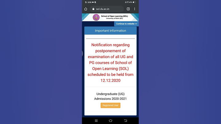 SOL BA PROG .OPEN BOOK EXAM /3RD YEAR / FINAL YEAR  RESULT DECLARED HOW TO CHECK???
